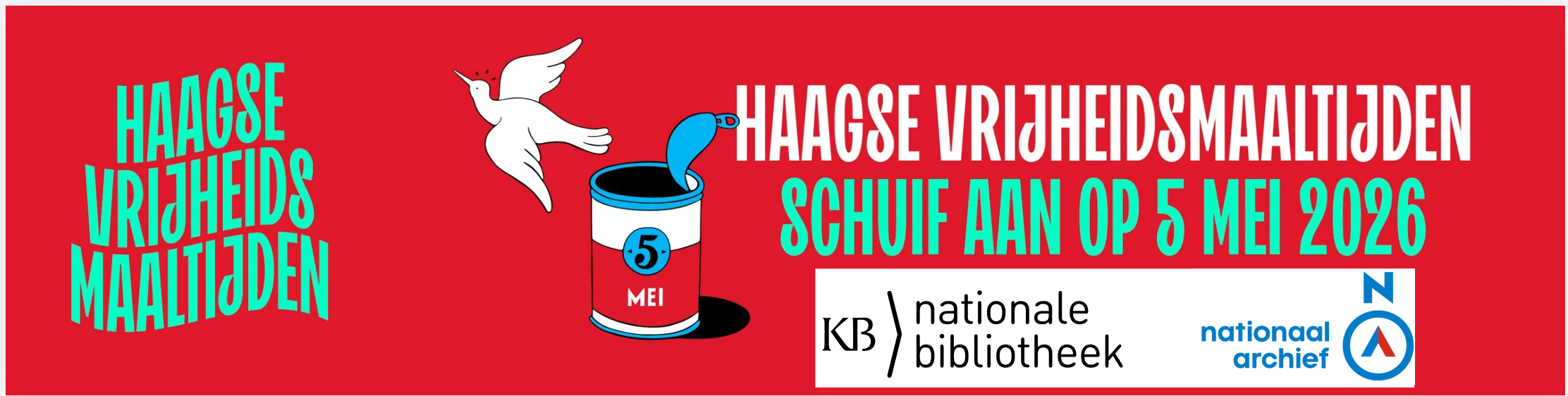 haagse vrijheidsmaaltijd met logo