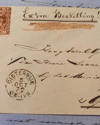 Voorkant envelop Extra Bestelling!