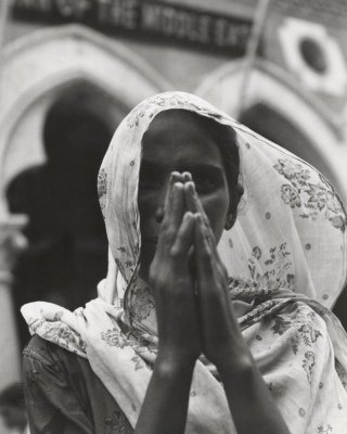 Indiase vrouw, 1957, Foto: Beatrijs Kuyck