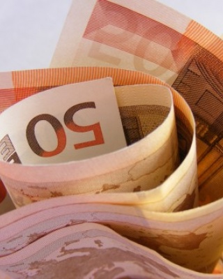 Afbeelding van euro-bankbiljetten