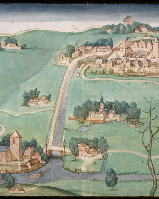 Kaart van de drie Schieën, 1512