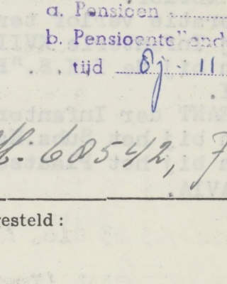 voorbeeld van een afkorting die verwijst naar volledig stamboek (nummer)