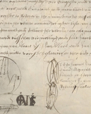 Extract van testament van Maria van Snellenberch, gepasseerd voor notaris Johannis Johannisz. 