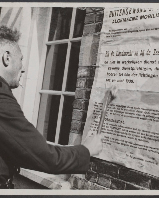 Mobilisatie 1939. Fotograaf onbekend, Collectie Spaarnestad
