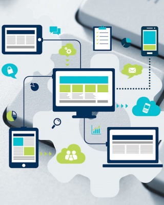 Afbeelding van Blue Coat Photo's. Computer - Phone - Tablet - Technology.