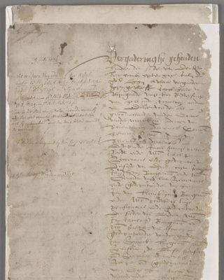 Notulen eerste vrije Statenvergadering 1572