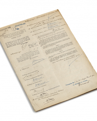 Oprichting EGKS foto door Jan Zweerts / Nationaal Archief - Nationaal Archief