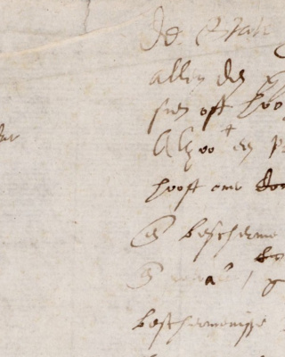 Fragment van het Plakkaat van Verlatinge (1581).