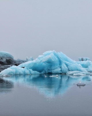 Afbeelding van een ijsberg.