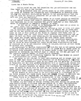 Een Gevonden Brief Nationaal Archief