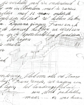 Detail van het verslag van de bevrijding van Hoorn.