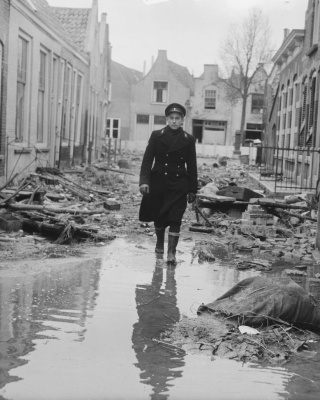 Watersnoodramp Zierikzee 1953