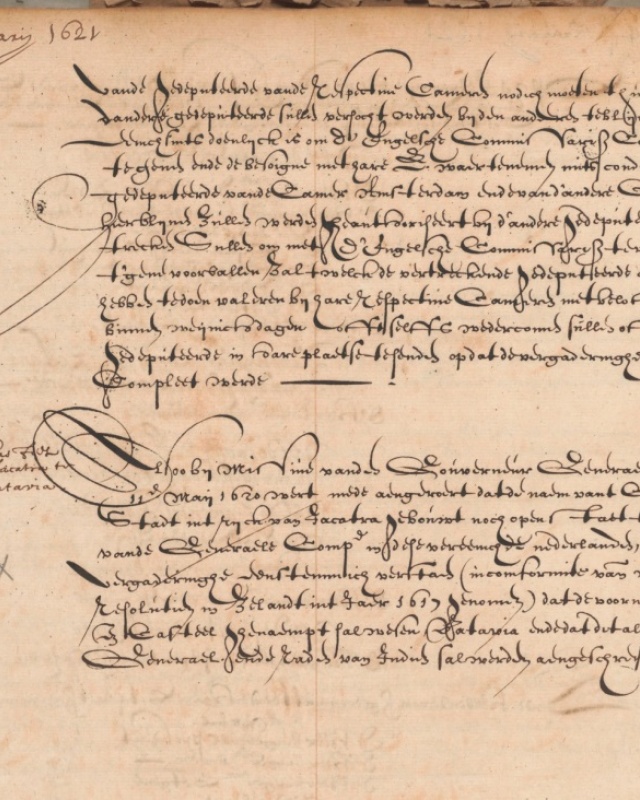 Besluit om de stad Batavia te noemen