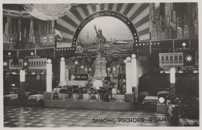 The interior of dancing Pschorr, Coolsingel, Rotterdam ca. 1928-1932