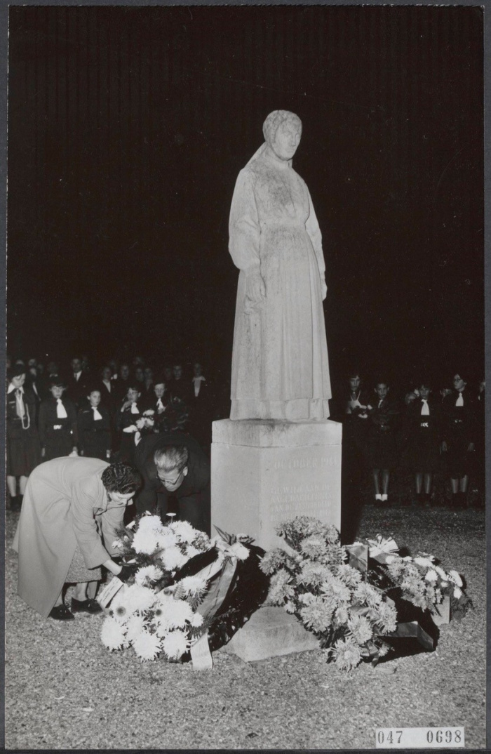 Commemoration in 1956 of the Putten raid. Commemoration in 1956 of the Putten raid.