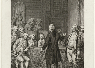 The introduction of Pieter Johan van Berckel as the first Dutch ambassador to the United States of America on 31 October 1783 