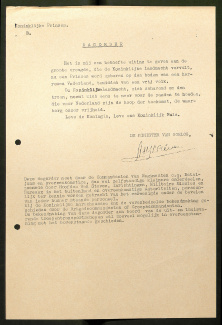 Dagorder prinses geboren