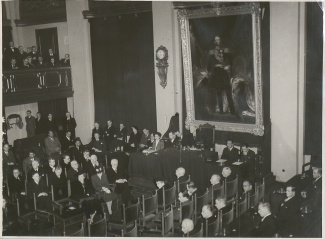 Openingsplechtigheid van de Rondetafelconferentie West 27 januari 1948