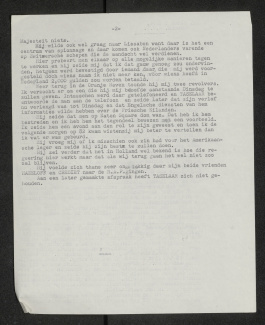 Rapport Grobben met weergave gesprek Peter Tazelaar, 1943 II