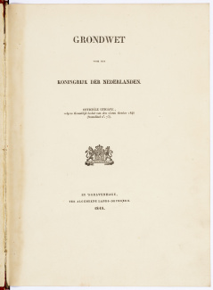 Grondwet 1848