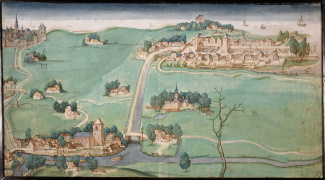 Kaart van de drie Schieën, 1512