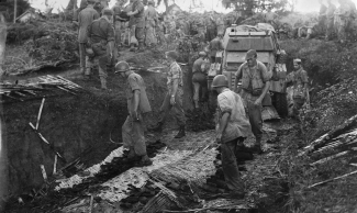 Nederlandse militairen in Indonesië 1948, foto: J.D. Noske/Anefo