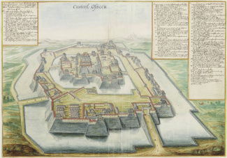Kasteel Osaka Johannes Vingboons, 1665