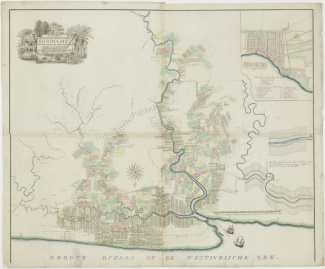 Suriname plantages 1801