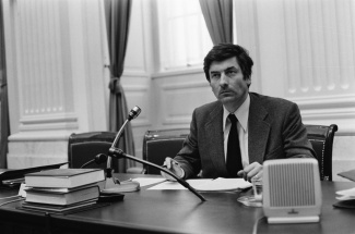 Lubbers, minister van Economische Zaken, 1975 Anefo