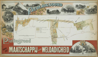 Plattegrond Frederiksoord