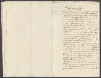 Reactie van Van Hoogenheim op het voorstel van Coffy (30 juli 1763) (bevat racistisch taalgebruik).