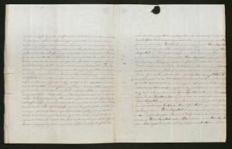 Brief van Aquasie aan koning Willem III, 17 oktober 1839