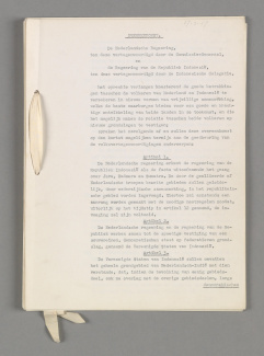 Akkoord van Linggajati, eerste pagina (1946)