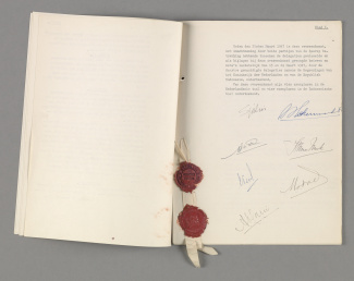 Akkoord van Linggajati, laatste pagina (1946)