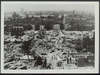 Bombardement Rotterdam, Oude Binnenweg en omgeving