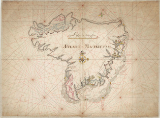 ‘’t Eijland Mauritius’, anoniem, 1665-1666 [4.VEL inv.nr. 333]