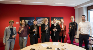 Nicole Stolk, directielid DNB en Afelonne Doek, Algemene Rijksarchivaris