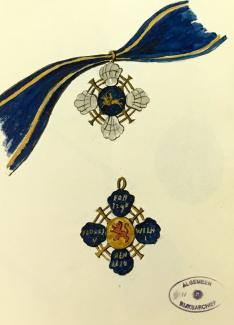 Versierselen Orde Nederlandse Leeuw 1815