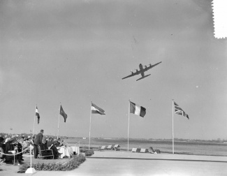 Internationale Luchtvaart Show 1955, foto: H. Pot