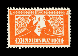 Postzegel Jan Toorop 1923