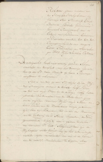 Verslag door Ester Fransina van Hertsbergen Cordova van de overval op plantage Mayacabo door Saamakaanse strijders (november 1751) (bevat racistisch taalgebruik).
