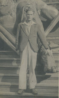 Sjaak Burger in Berlijn, 1944