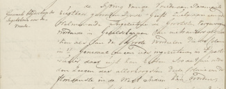 Verslag van grote vreugde in Paramaribo over het sluiten van vrede met de Ndyuka (20 oktober 1760).