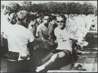 Jan Janssen wint de Tour de France 1968 Anefo foto: onbekend