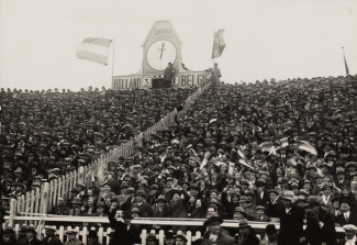 Publiek voetbalwedstrijd Nederland-België 1932