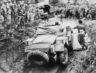 Militaire actie in Indonesië 1948 foto: J.D. Noske