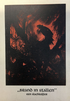 Briefkaart Dierenbescherming stalbrand