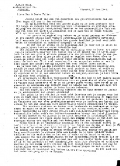 Een Gevonden Brief Nationaal Archief