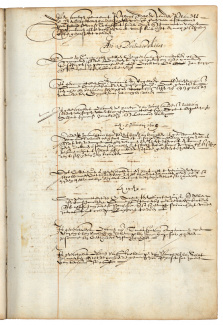 Voorbereidende papieren voor het contract met Henry Hudson