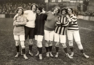 vrouwenvoetbalteam Londen,1914 